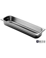 Bacinelle Pinti inox Gastronorm 2/4 h da 20 a 150 mm sovrapponibili