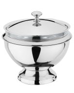 Porta macedonia/ghiaccio refrigerato con ciotola e coperchio Ø 34 H 32 cm