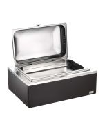 Pinti chafing dish con base Wengè GN 1/1 riscaldato