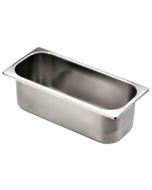 Vaschette per gelato Inox da cm 36 x 16,5 scegli altezza