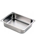 Bacinelle Inox per gelato cm 33 x 25 scegli altezza