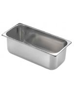 Bacinelle Inox per gelato cm 42 x 20 scegli altezza