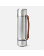 Borraccia termica bevande calde/fredde con due tazze inox ø 9,7x25,8 cm Lt. 1,0