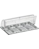 Vassoio refrigerato per verdure senza base Caleido