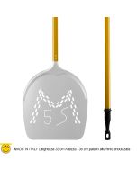 Pala-in Offerta- pizza Margherita  in lega di alluminio anodizzata L 33 x H 135