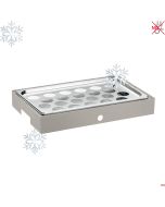 Vassoio refrigerato porta yogurt 22 spazi Base Burro