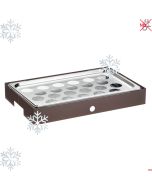 Vassoio refrigerato porta yogurt 22 spazi Base Caffè