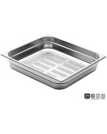 Bacinella Pinti inox 18/10 forata Gastronorm 2/3 h 40 mm
