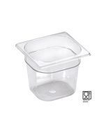 Bacinelle PP Policarbonato 1/6 h 100 mm confezione 24 Pz