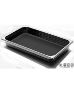 Teglia Gastronorm 1/1 in alluminio interno antiaderente con bordo h 65 mm