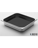 Gastronorm 2/3 teglia in alluminio interno antiaderente con bordo h 20 mm