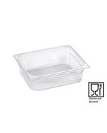 Bacinella Policarbonato Gastronorm 1/2 h 65 mm sovrapponibile