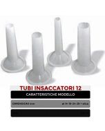 Tubi insaccatori per tritacarne MEM 22 ø mm + elica