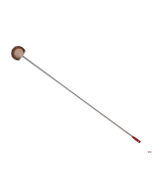 Spazzola forno Ø 19 legno setole in ottone manico inox18/10 da 150 cm