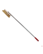 Spazzole forno 18 cm setole ottone manici inox 18/10 da 60 a 200 cm