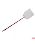 Pala pizza alluminio da 50x50 con manico lungo 120 cm