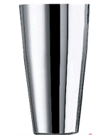 Bicchiere base Shaker inox 18/10 ø 9 H 17 cm Boston
