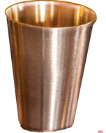 Bicchiere base Shaker PVD Copper ø 9 H 17 cm Boston