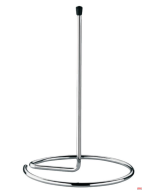 Scoladecanter inox h 30 cm base tonda in filo