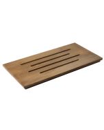Tagliere pane Legno Massello color noce cm 20 x 40 x h 2   